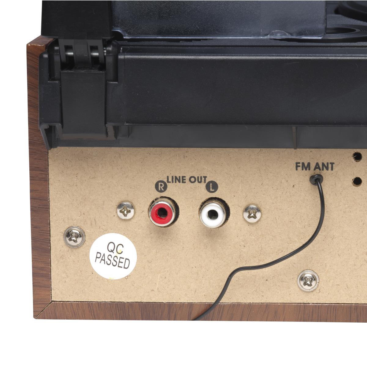 Turntable Wood Finish