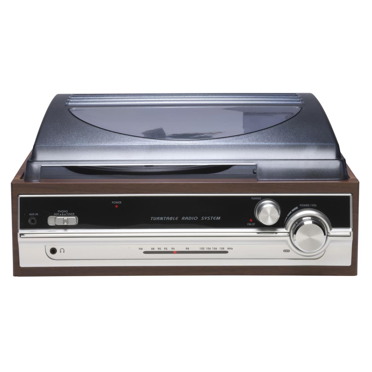 Turntable Wood Finish