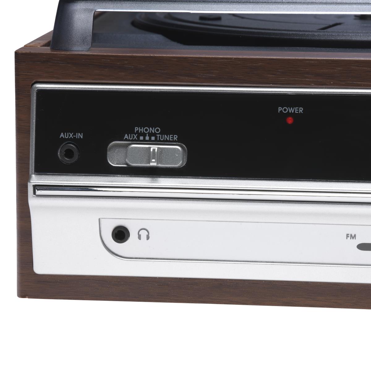 Turntable Wood Finish