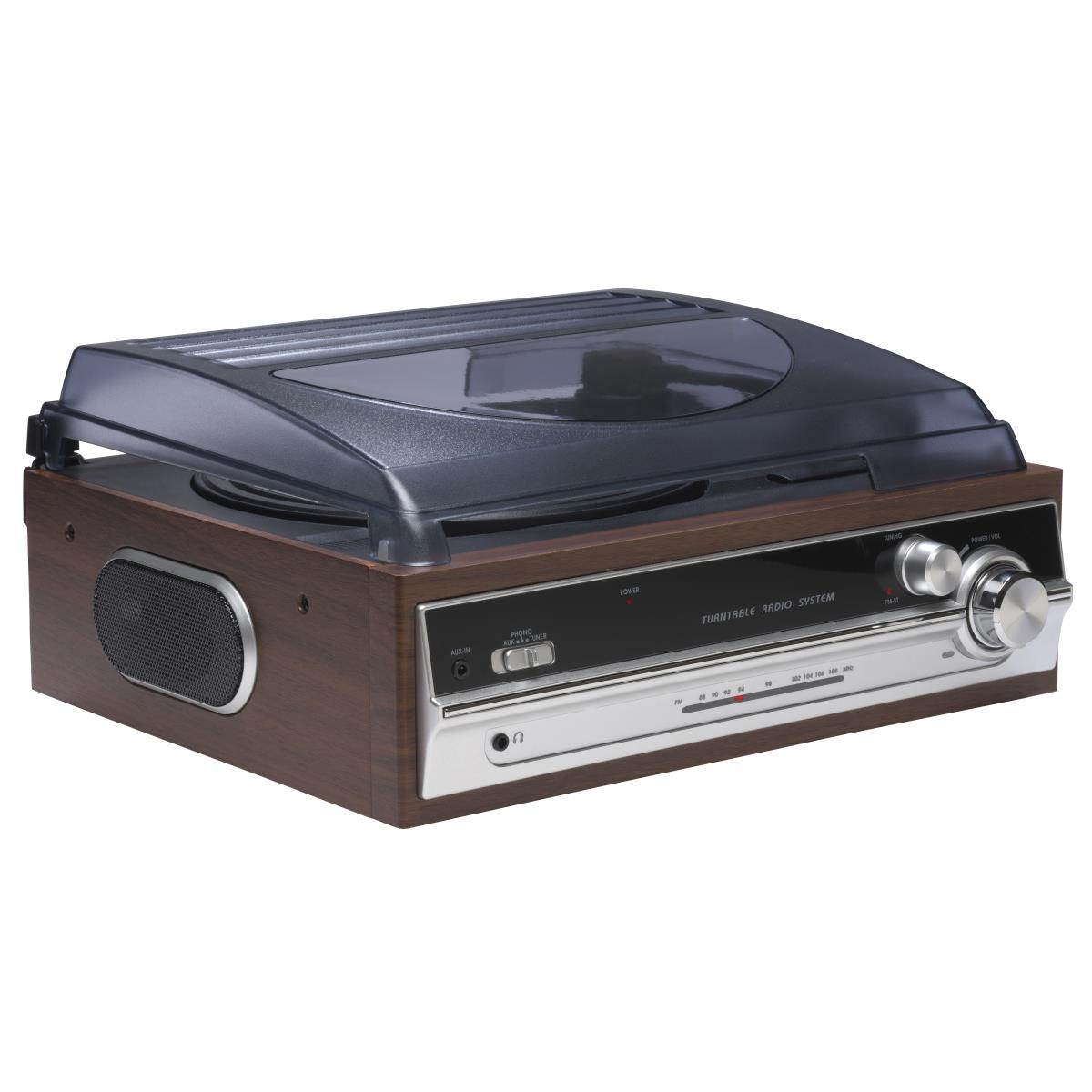 Turntable Wood Finish
