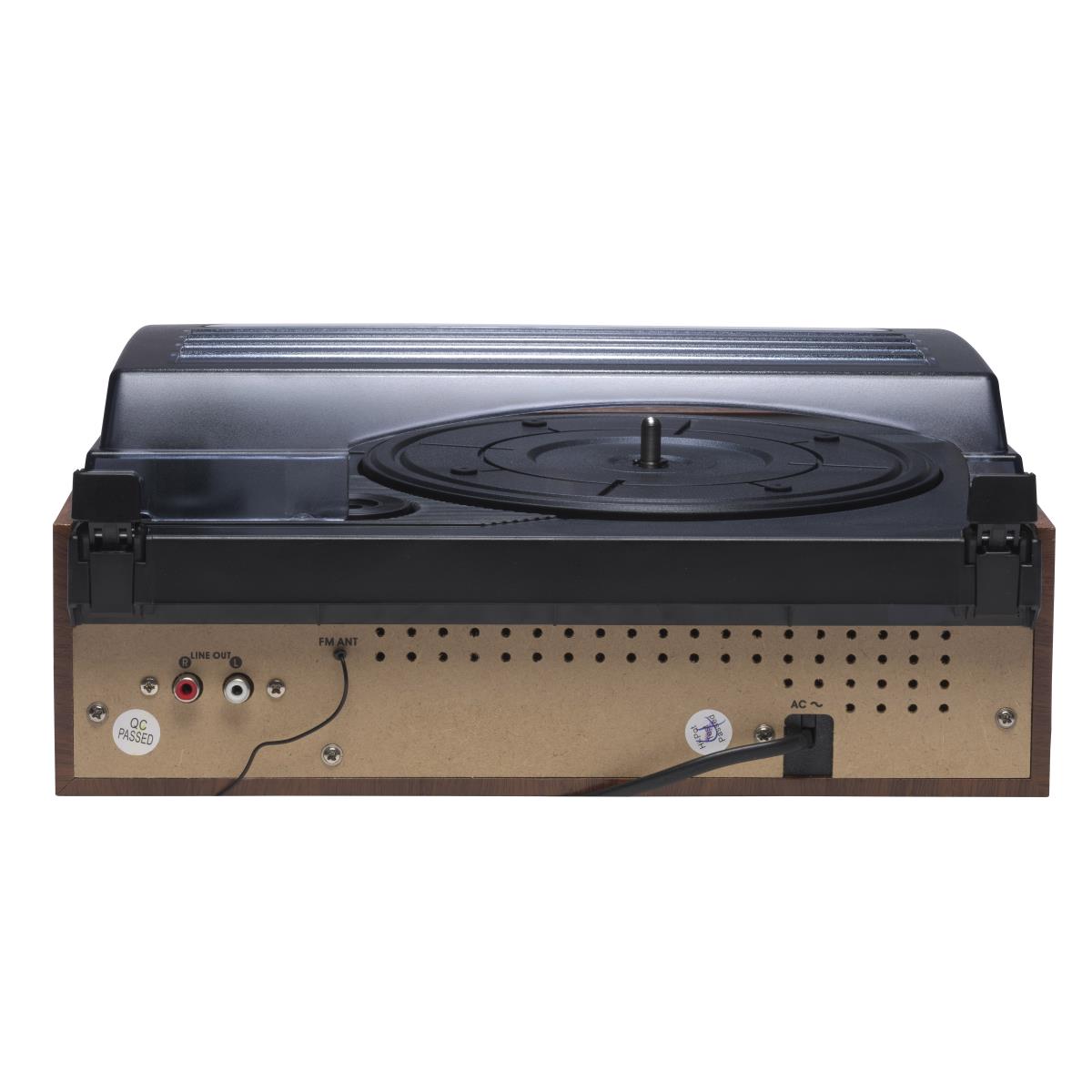 Turntable Wood Finish