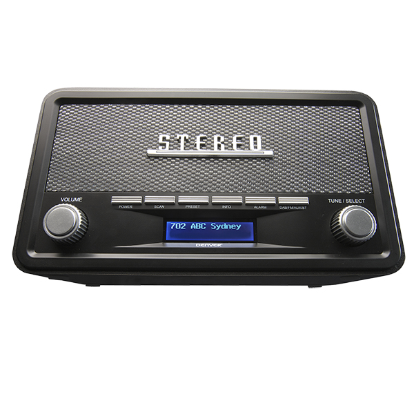 Dab Radio Dab+ Fm Alarm Bt Darkwood