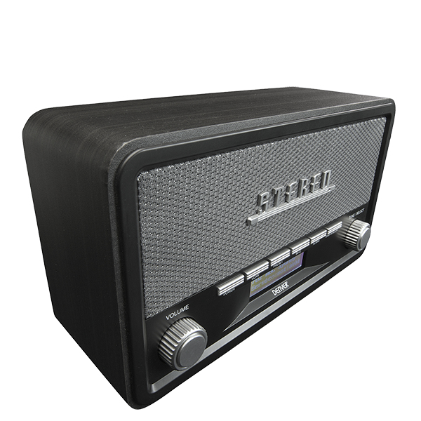 Dab Radio Dab+ Fm Alarm Bt Darkwood