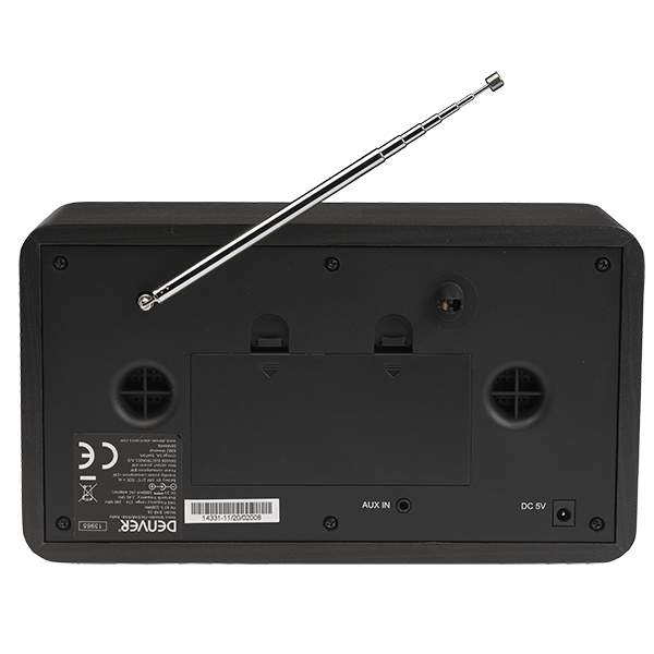 Dab Radio Dab+ Fm Alarm Bt Darkwood