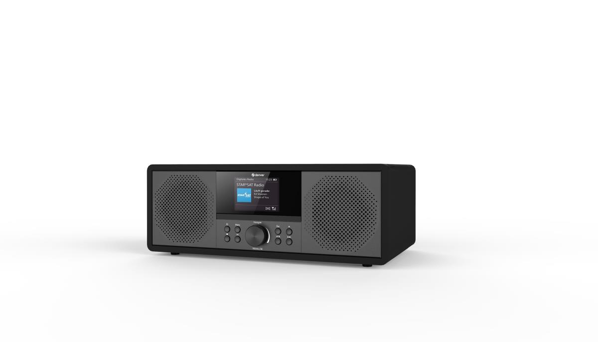 Internet Radio Fm Dab Cd Bt Black