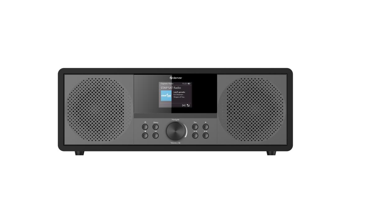 Internet Radio Fm Dab Cd Bt Black