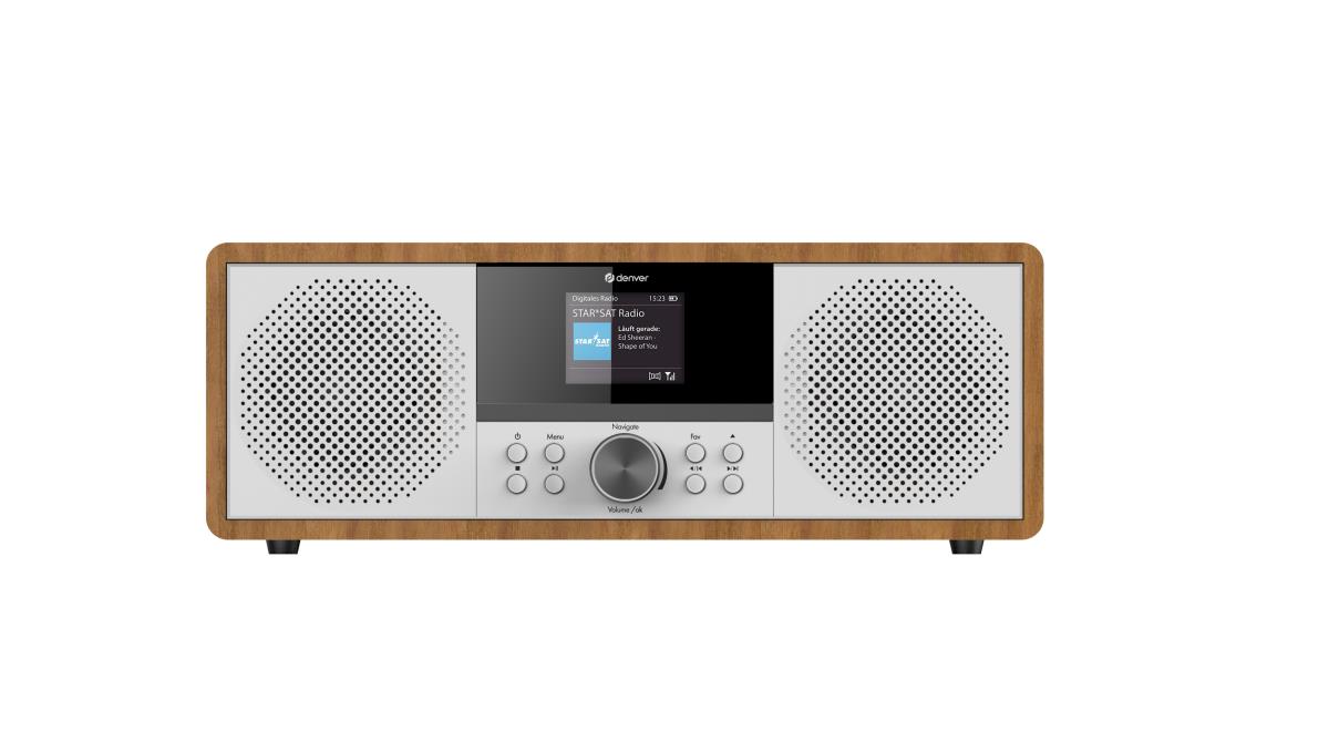 Internet Radio Fm Dab Cd Bt White