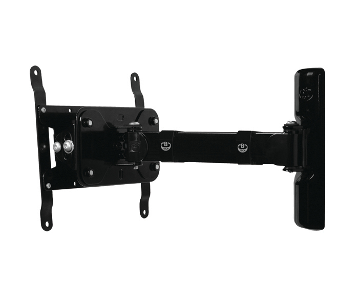 Single Arm Flat Screen Wall Mount With Tilt And Swivel