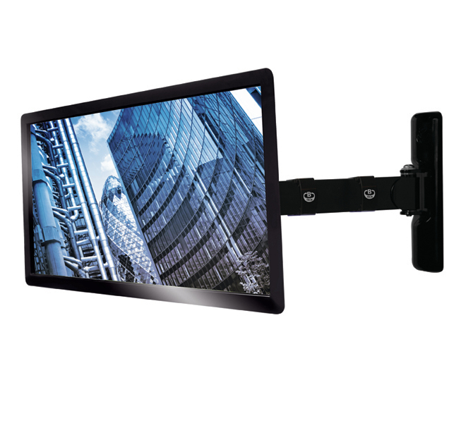 Single Arm Flat Screen Wall Mount With Tilt And Swivel