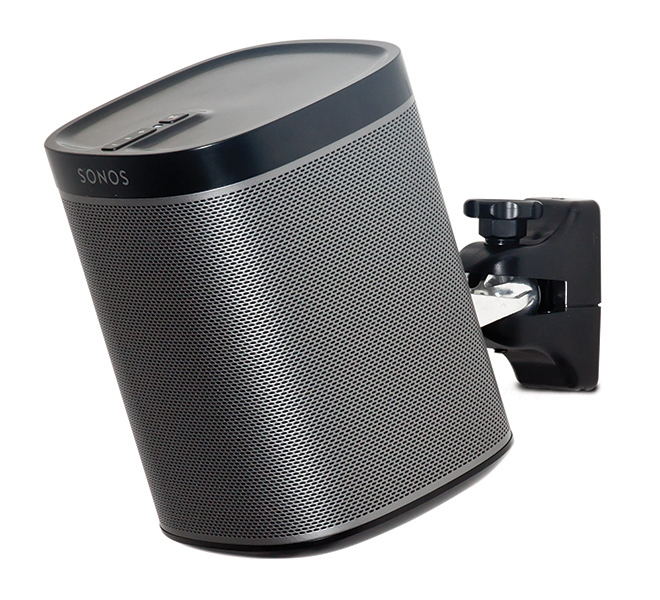 Home Cinema Speaker Wall Mounts (pair) Black (bt332)