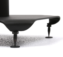 80cm Atlas&trade Twin Columned Loudspeaker Floor Stands For Loudspeakers Up To 15kg - Black