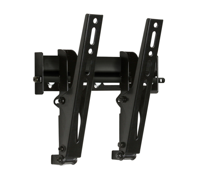 Flat Screen Wall Mount Screens Up To 42&quot Max Weight 40kg Black Includes Security Locking Bar