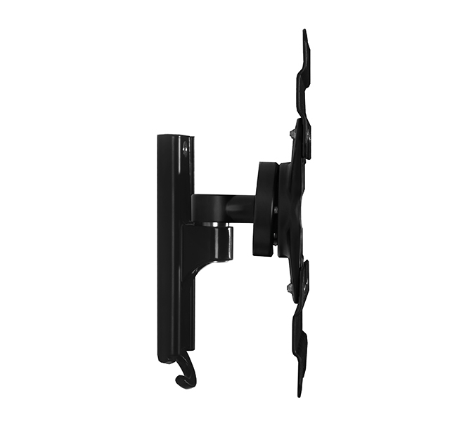 Ventry Flat Screen Wall Mount With Tilt And Swivel For Screens Up To 42" Max Weight 25kg - Blac