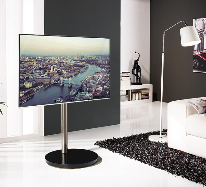 Flat Screen Tv Stand With Round Base