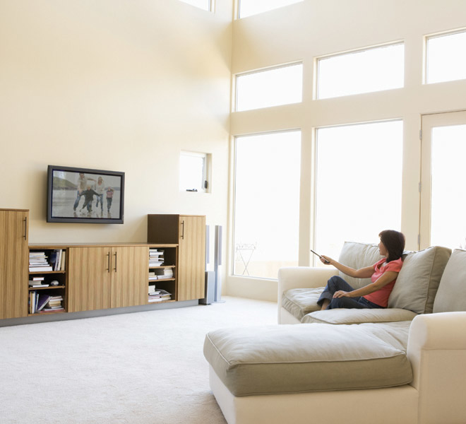 Flat Screen Wall Mount Screens Up To 42" Max Weight 40kg Black