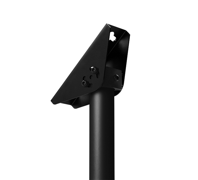 Back To Back Flat Screen Ceiling Mount With Tilt Designed For Screens Up To 50&rdquo; Crome Ceiling