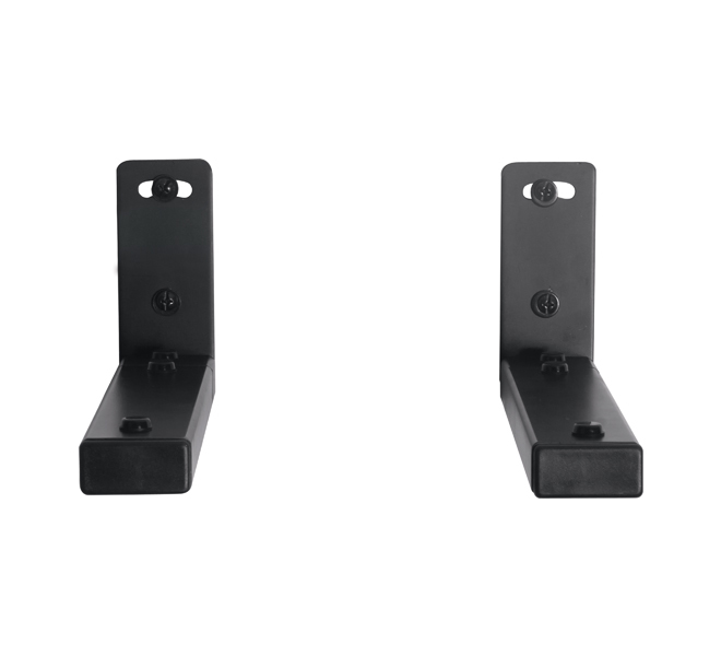 Centre Speaker Wall Mount With Adjustable Arms Max Weight 15kg - Black