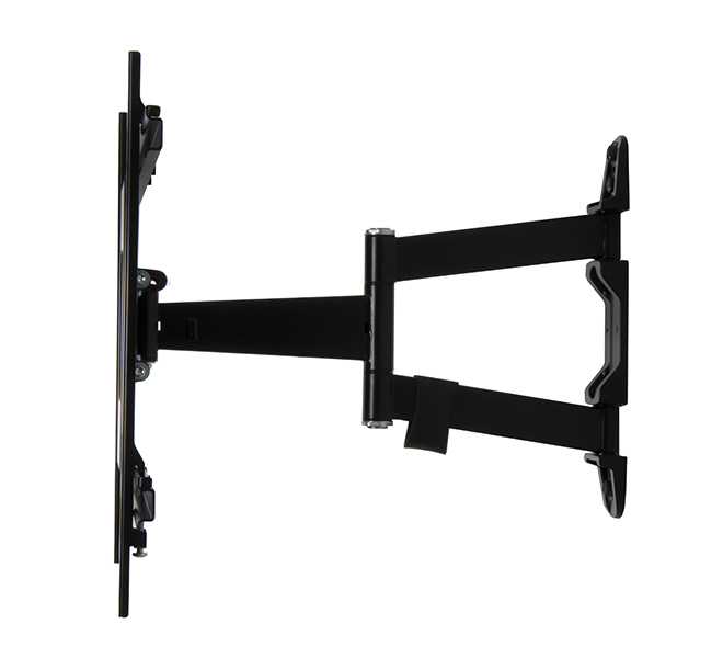 Ventry Ultra-slim Double Arm Wall Mount With Tilt And Swivel For Screens Up To 52 & Quot Max Weight