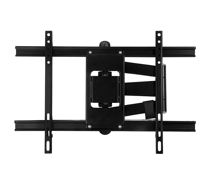 Ventry Ultra-slim Double Arm Wall Mount With Tilt And Swivel For Screens Up To 52 & Quot Max Weight