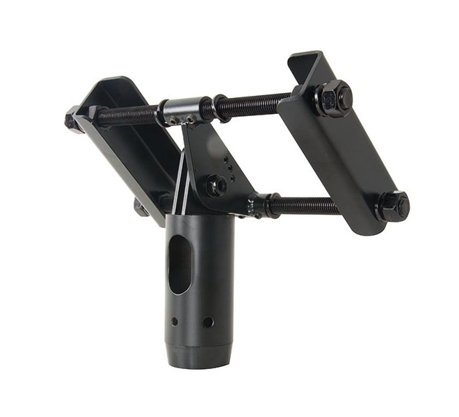 I-beam (girder) Mount For 50mm Poles Max Weight 140kg - Black
