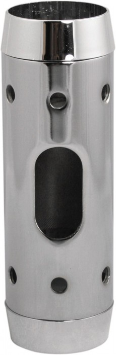 External 50mm Pole Joiner Joins Two 50mm Poles Together Externally - Zinc Plated