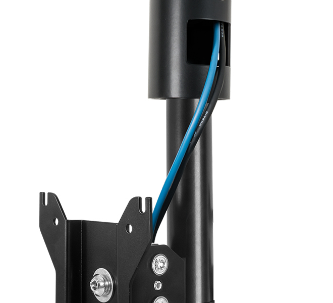 Monitor Mount - Flat Screen Desk / Ceiling Mount - 1.5m Pole