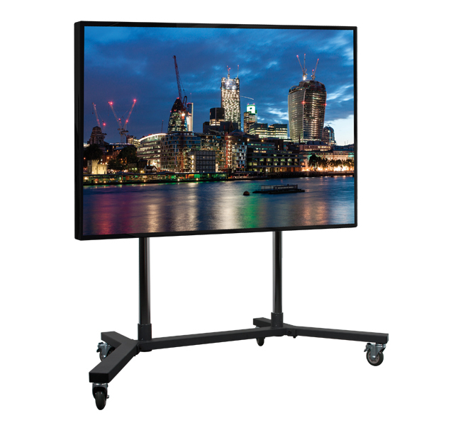 Flat Screen Trolley / Floor Stand. 65in