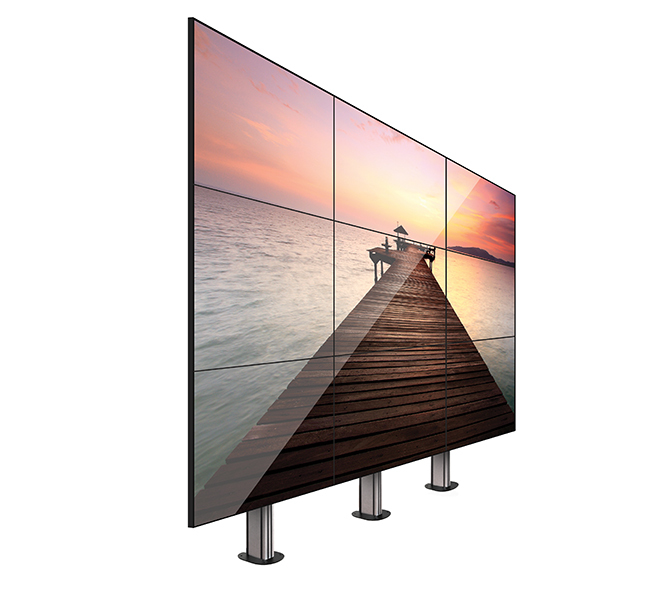 System X - Universal 2 X 2 Videowall Stand - Black
