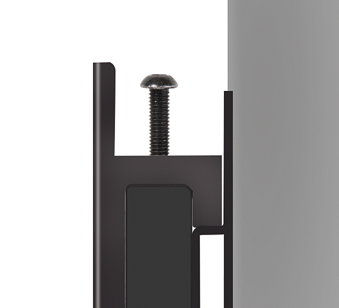Signage Mount For Lg 86bh5c Portrait Vesa Fixings 600x200