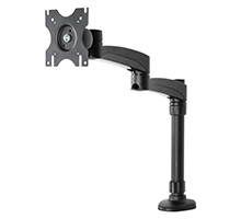 LCD Desk Mount W/double Arm Black
