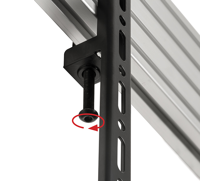 Flat Screen Interface Arms (pair), Black Vesa 400