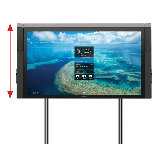 System X Wall Mount 84 Microsoft Surface Hub Max 200g
