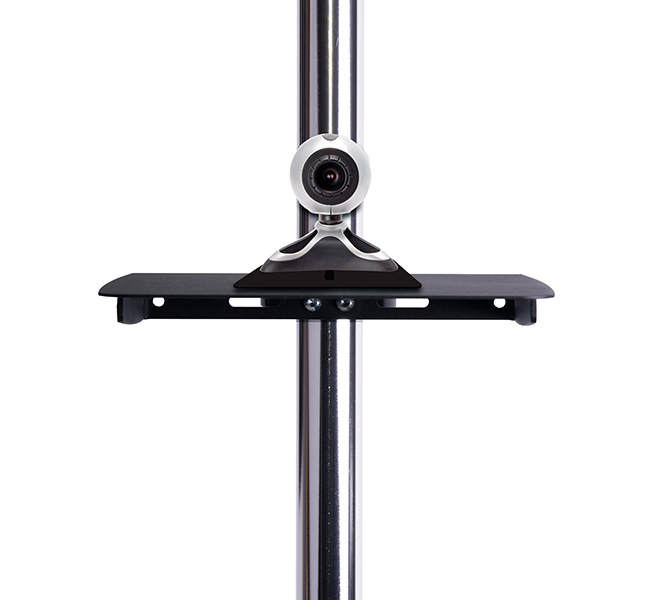 Av Accessory Shelf (300x300mm) Black