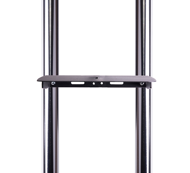 Av Accessory Shelf (300x300mm) Black