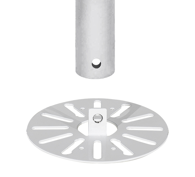 System V - Small Dome Security Camera Mount For