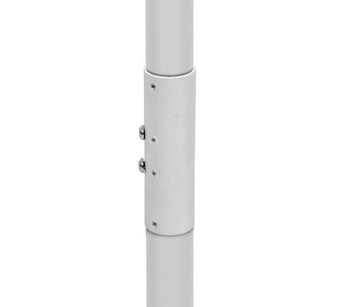 System V - External Pole Joiner For i38mm Poles, White