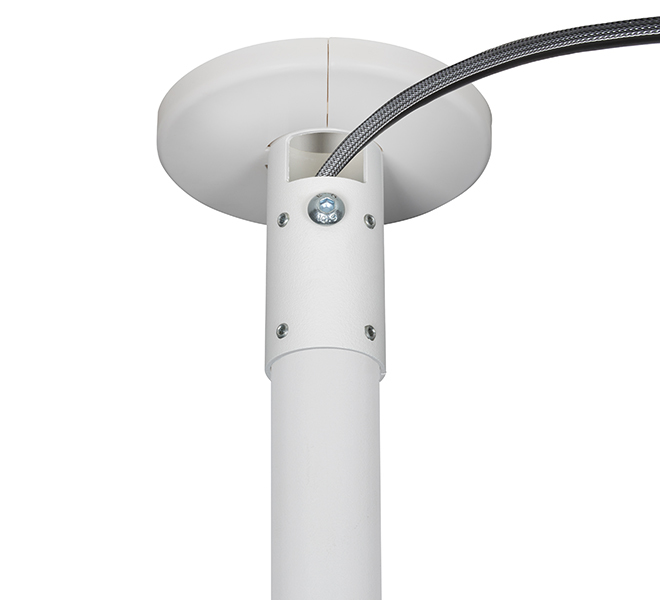 System V - Cctv Ceiling Mount For A Vesa 100 Fixed Screen