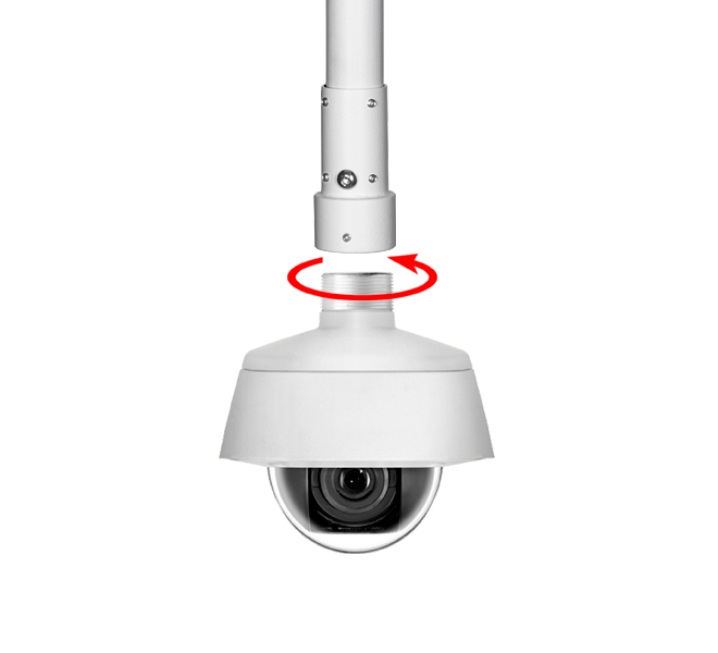 System V - Ceiling Mount With Threaded N