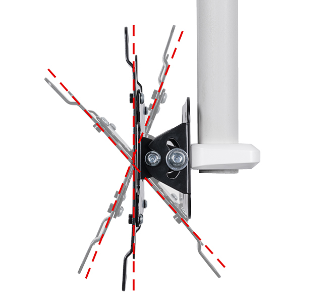 System V - Flat Screen Ceiling Mount For