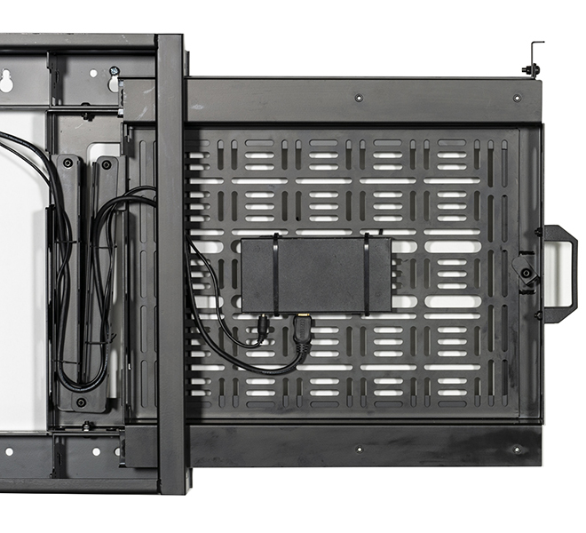 Flat Screen Wall Mount With Slide-out Av