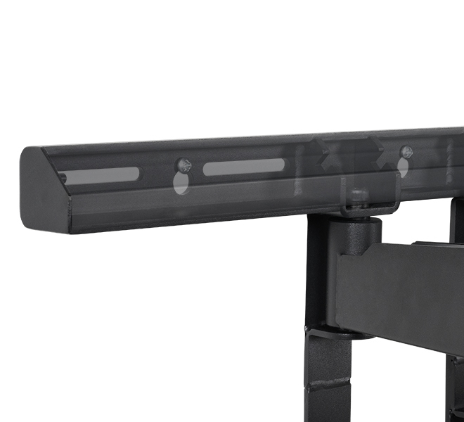 Heavy Duty Twin Cantilever Arm Flat Scre
