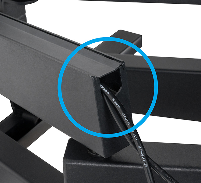 Heavy Duty Twin Cantilever Arm Flat Scre