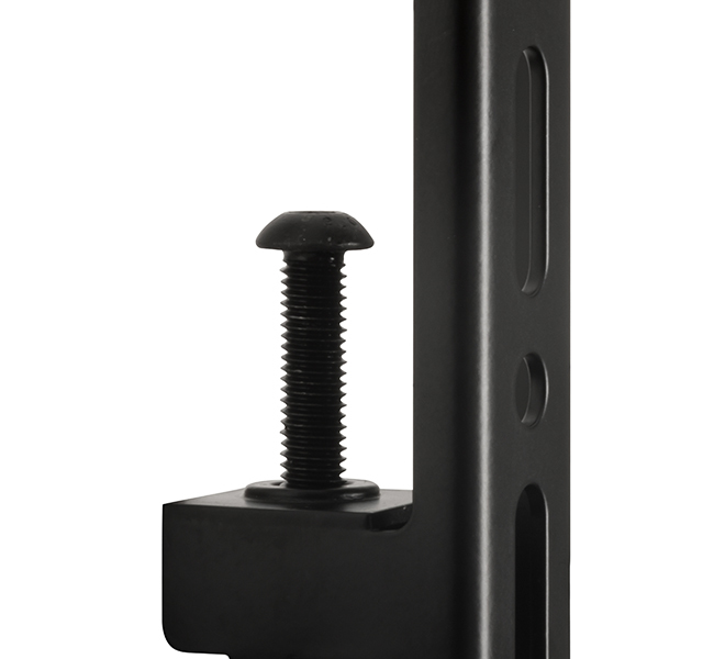 Monitor Mount - Wall - Flat Screen Wall Mount For Portrait Disp - 65in - Black