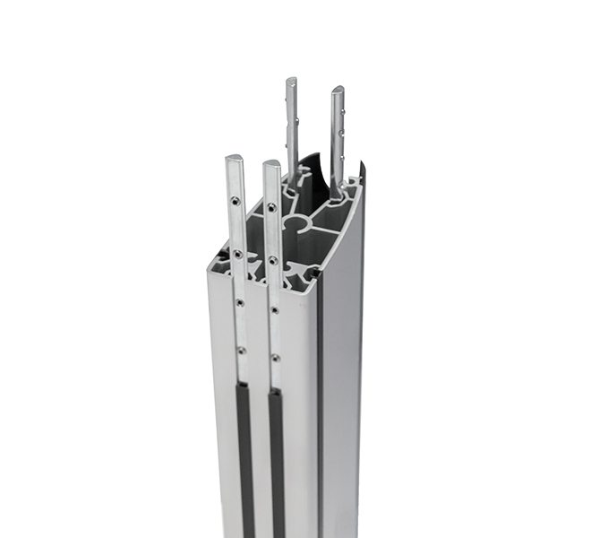 System X - Vertical Support Column - 2.4 Black