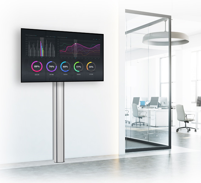 Mode-al - Vertical Support Column - 1.3m (bt8385-130/b)