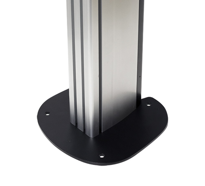Monitor Mount - System X - Bolt-down Stand For 136in