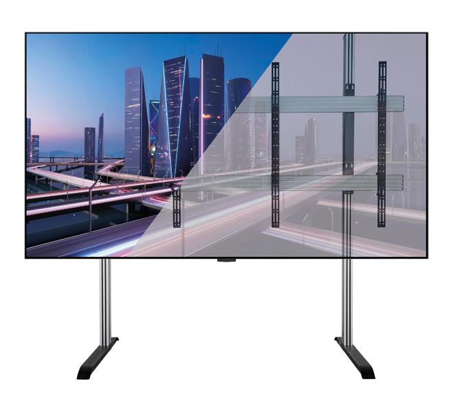 Monitor Mount - System X - Floor Stand For 136in Lg (bt83laec015-s/bs)