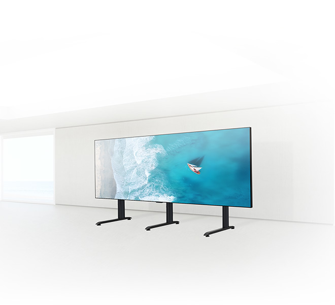 Monitor Mount - System X - Floor Stand For Lg 171in Al (bt83lg171-s/bb)