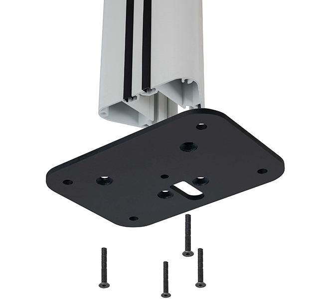 Monitor Mount - System X -fixed Floor Base For Bt8381