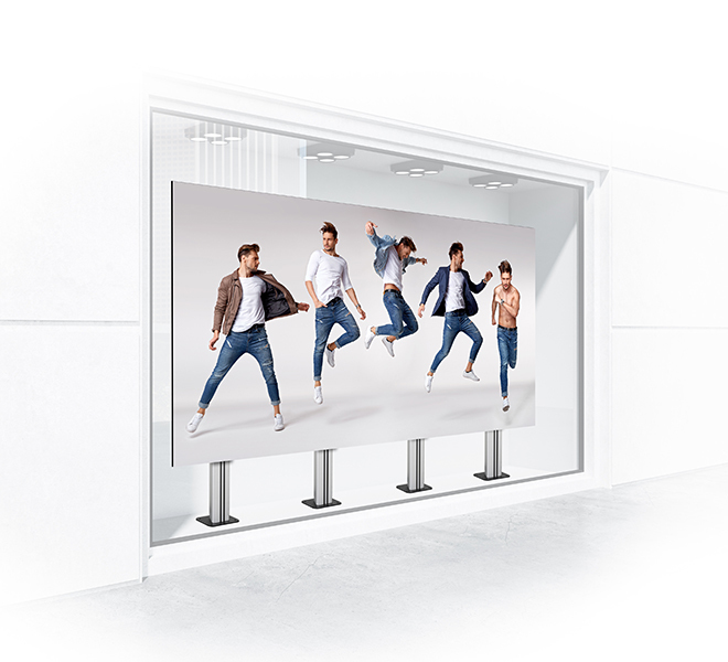 Monitor Mount - System X -fixed Floor Base For Bt8381